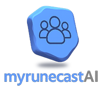 myrunecastAI Logo